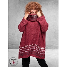 AMANDINE Trui Gebreid Winterberry