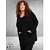 AMANDINE  Trui Oversize Zakjes Zwart