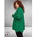 AMANDINE  Trui Oversize Zakjes Groen
