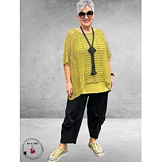 Amandine Trui Zomer Laagjeslook Kiwi