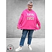 New Collection Hoodie-Sweater Statement Roze