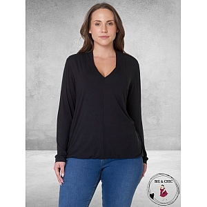 CISO Shirt Zwart Lange Mouwen