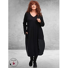 DYB Ballonjurk Zwart Luxe Details