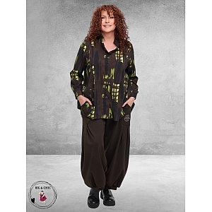 DYB Blouse Zwart/Groen