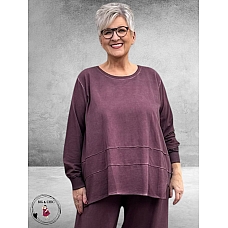 DYB Shirt Tie-Dye Plum 