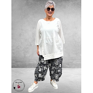 DYB Ballonbroek Crash Zwart-Wit