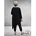 DYB Tuniek Asymmetrisch Zwart