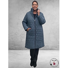 ETAGE PLUS Jas Long Jacket Blue