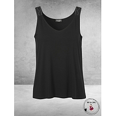 VIA APPIA DUE Top Essential Zwart