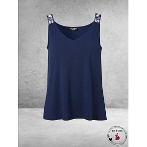 VIA APPIA DUE Top Navy Sunshine