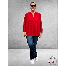FRAPP Travel Shirt Touch of Powder Rood
