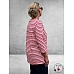 FRAPP Shirt Rood/Wit gestreept