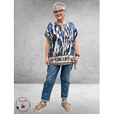 VIA APPIA DUE Shirt Dusty Blue