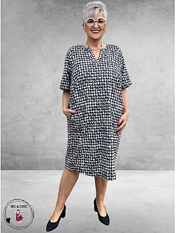 Frapp Jurk Mintful Linnen Mix