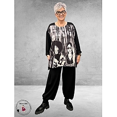 FRENZI Shirt Statement  Print-Strass