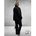 GOZZIP Blouse Hilma Zwart/Lace