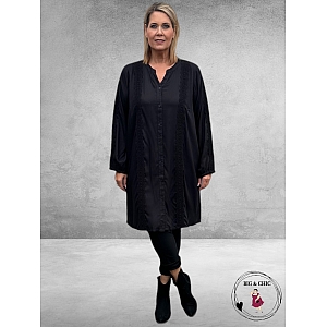 KAFFE CURVE Doorknoop Jurk Blouse Sabrine