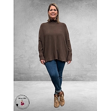 ITALY MODA Trui Choco 