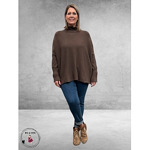 ITALY MODA Trui Choco 