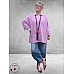 Trui Gebreid Lila Oversize