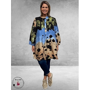 NOEN Tuniek/Blouse Blauw Mix