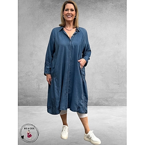 NOEN Jurk Denim Look Wow-Effect