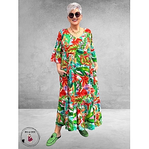 Orientique Maxi Jurk Equador