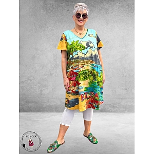 Orientique Jurk Contemporary Ibiza﻿ Katoen